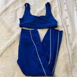 Fabletics yoga pants & sports bra set